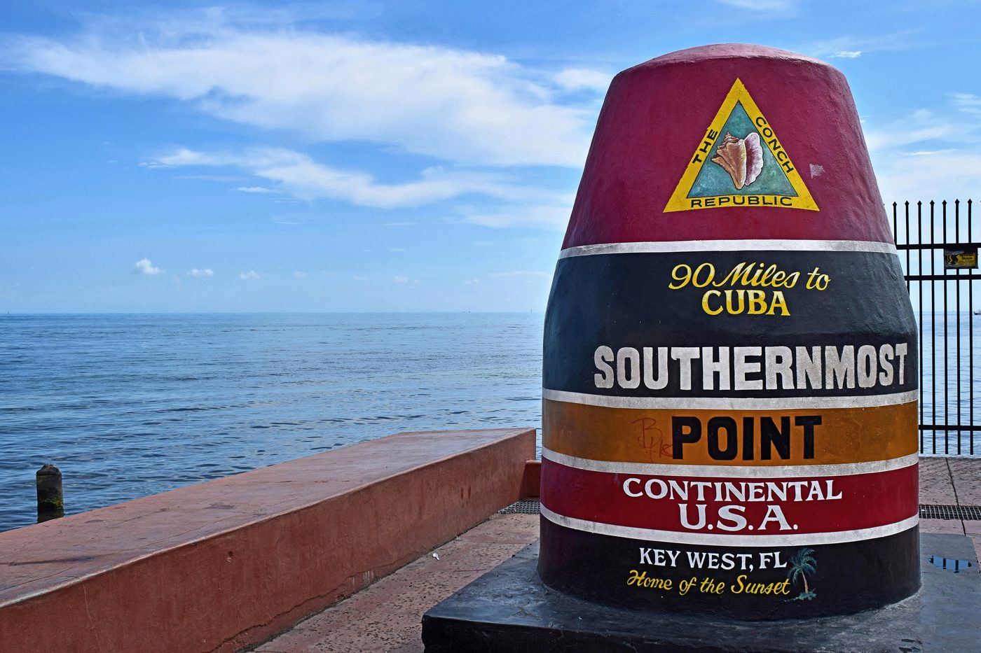 Key West waterfront and harbour