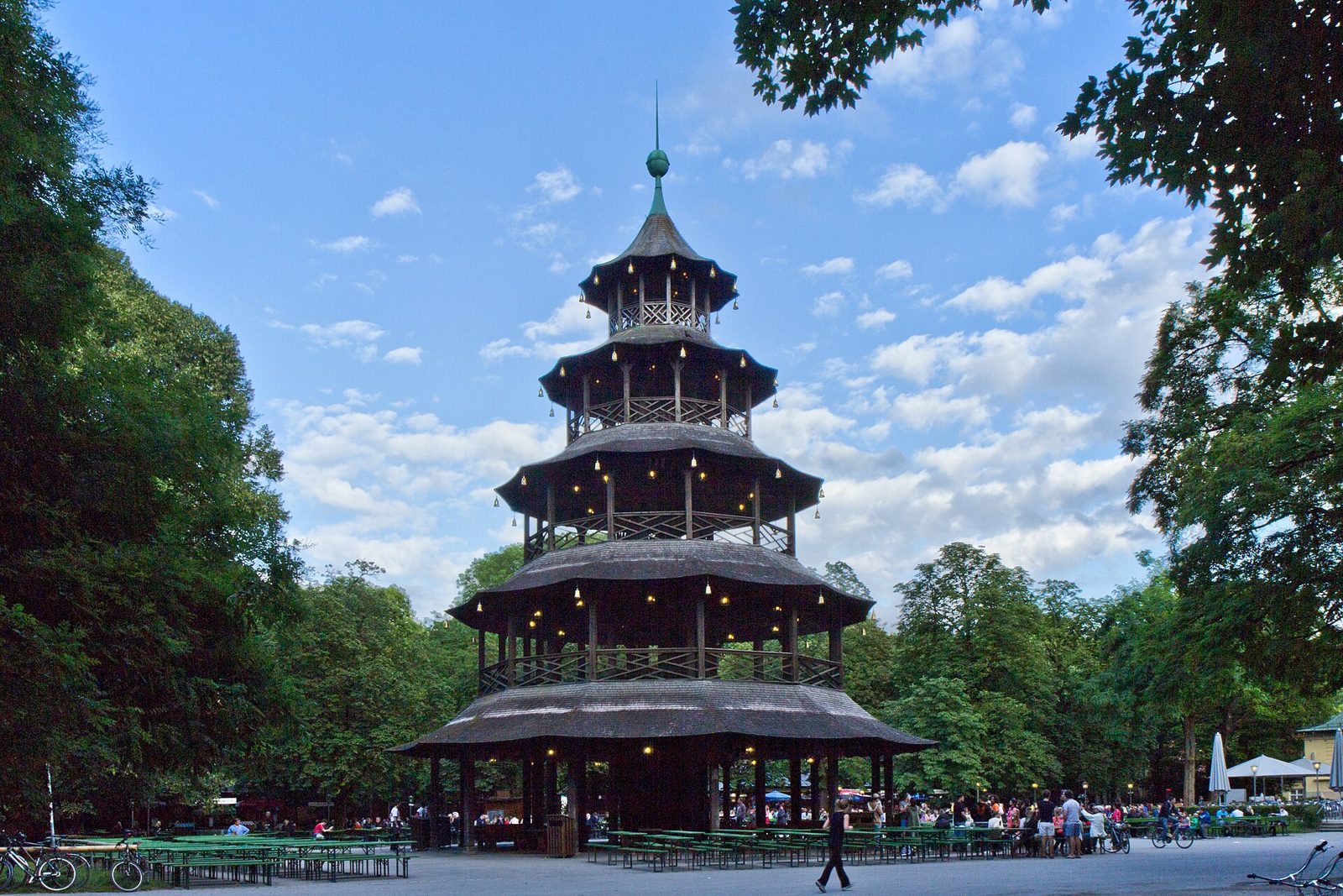 Englischer Garten Bike Tour and Beer Garden Stop