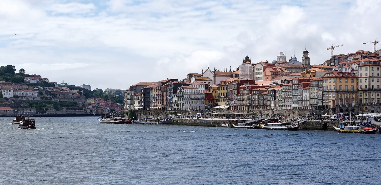 Porto Ribeira waterfront on the Douro