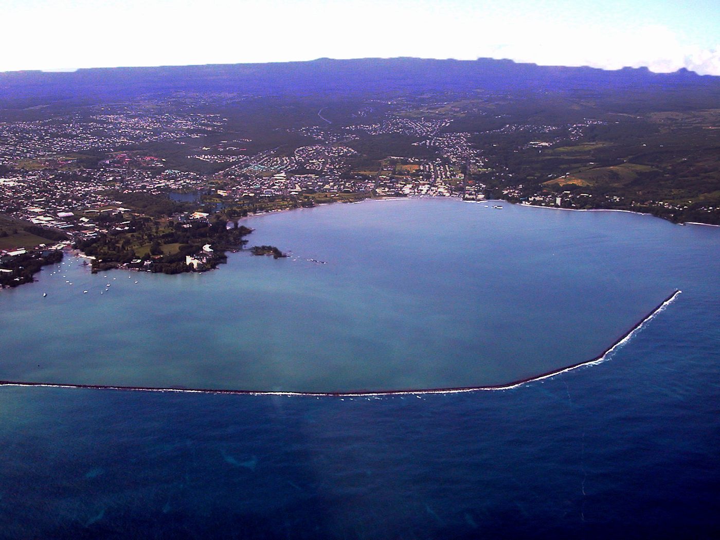 Hilo Bay on the Big Island of Hawaii