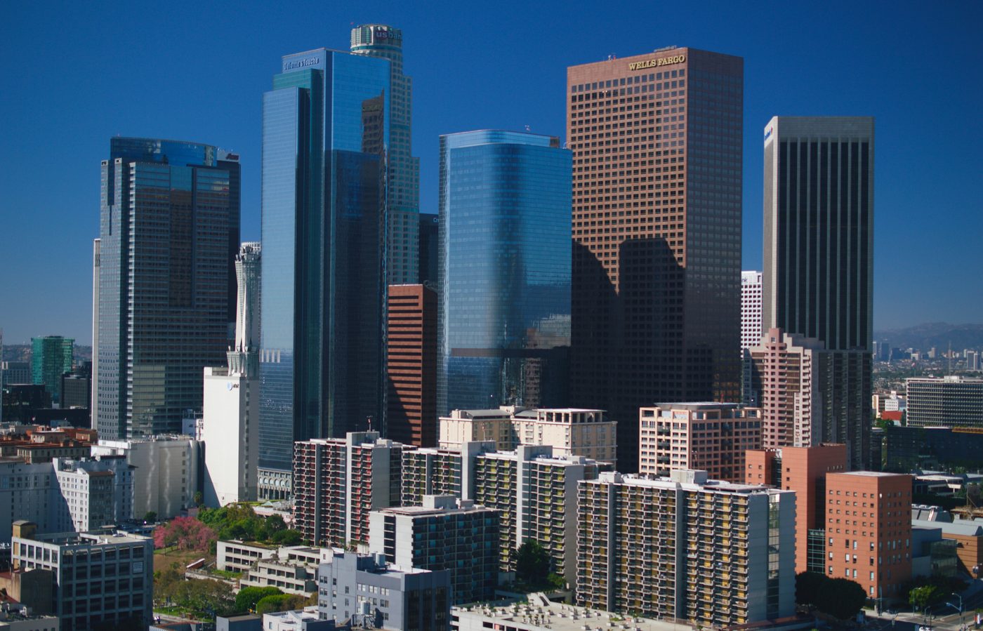 Downtown Los Angeles skyline