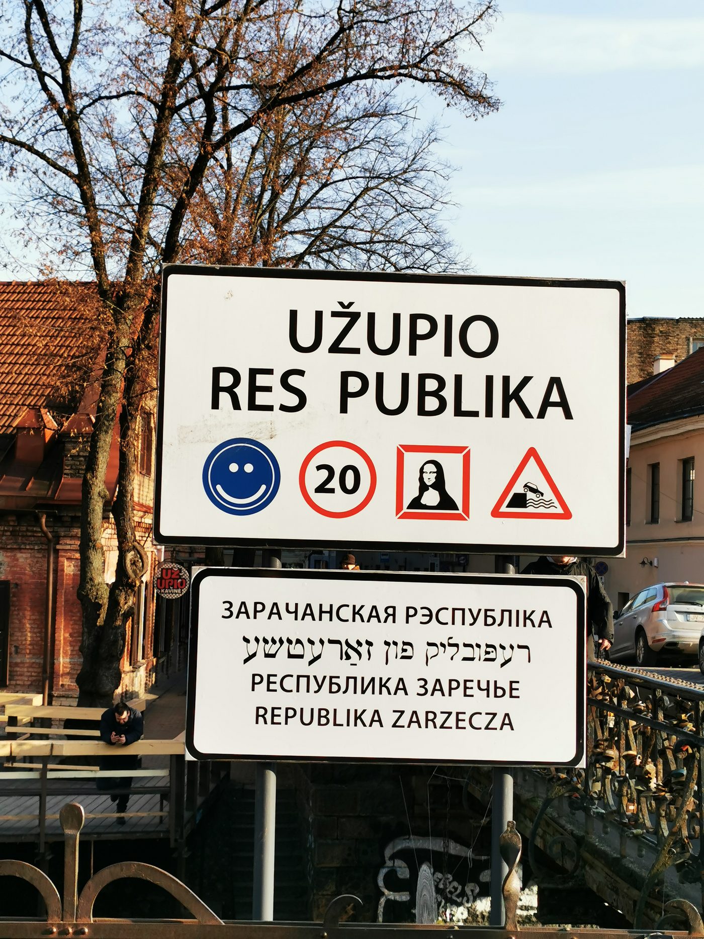 Uzupis Republic Art and Cafe Walk