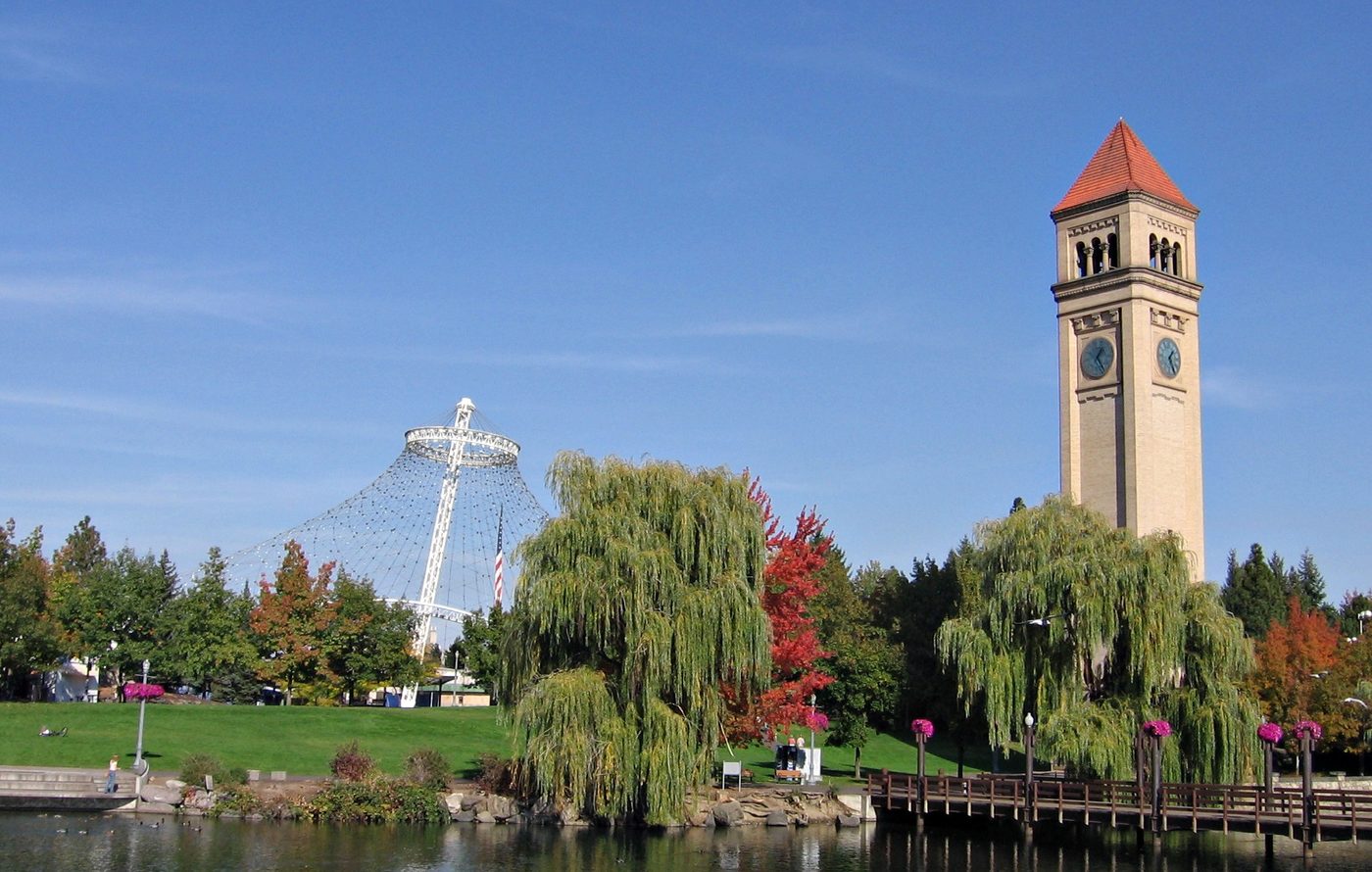 Riverfront Park Falls and Gondola